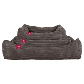 The Nest - Orthopedic Memory Foam Dog Bed - Cord Graphite Grey