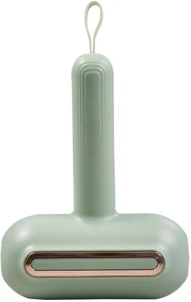 VESNIBA Reusable Lint Rollers Washable Pet Hair Remover Lint Roller Compact Portable Lint Roller For Pet Hair Clothes Hair Dust Laundry Fabric Softener Sheets Reflect Animal Hair (Green, One Size)