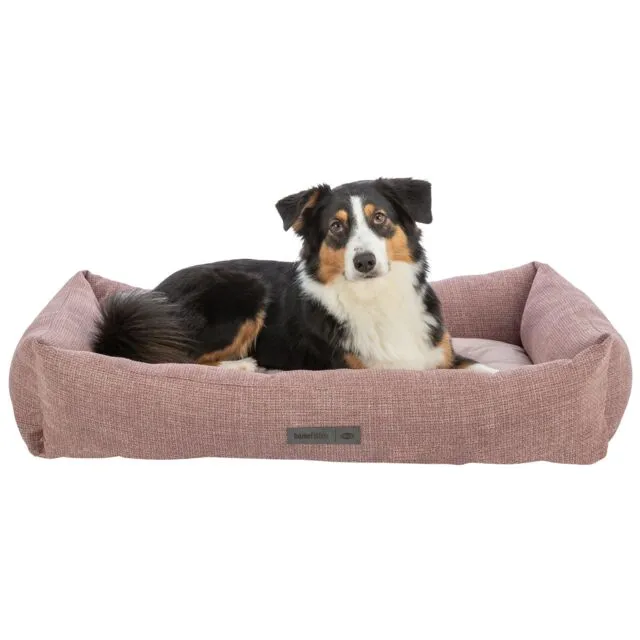 Viviana bed, square,  antique pink