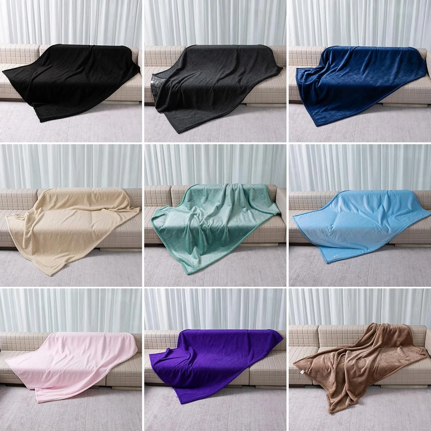 Waterproof Dog Blanket Reversible Pet Bed Cover Puppy Blankets Leakproof Sofa Couch Washable Cover Cat Fluffy Black Pet Blanket for Warm-XL