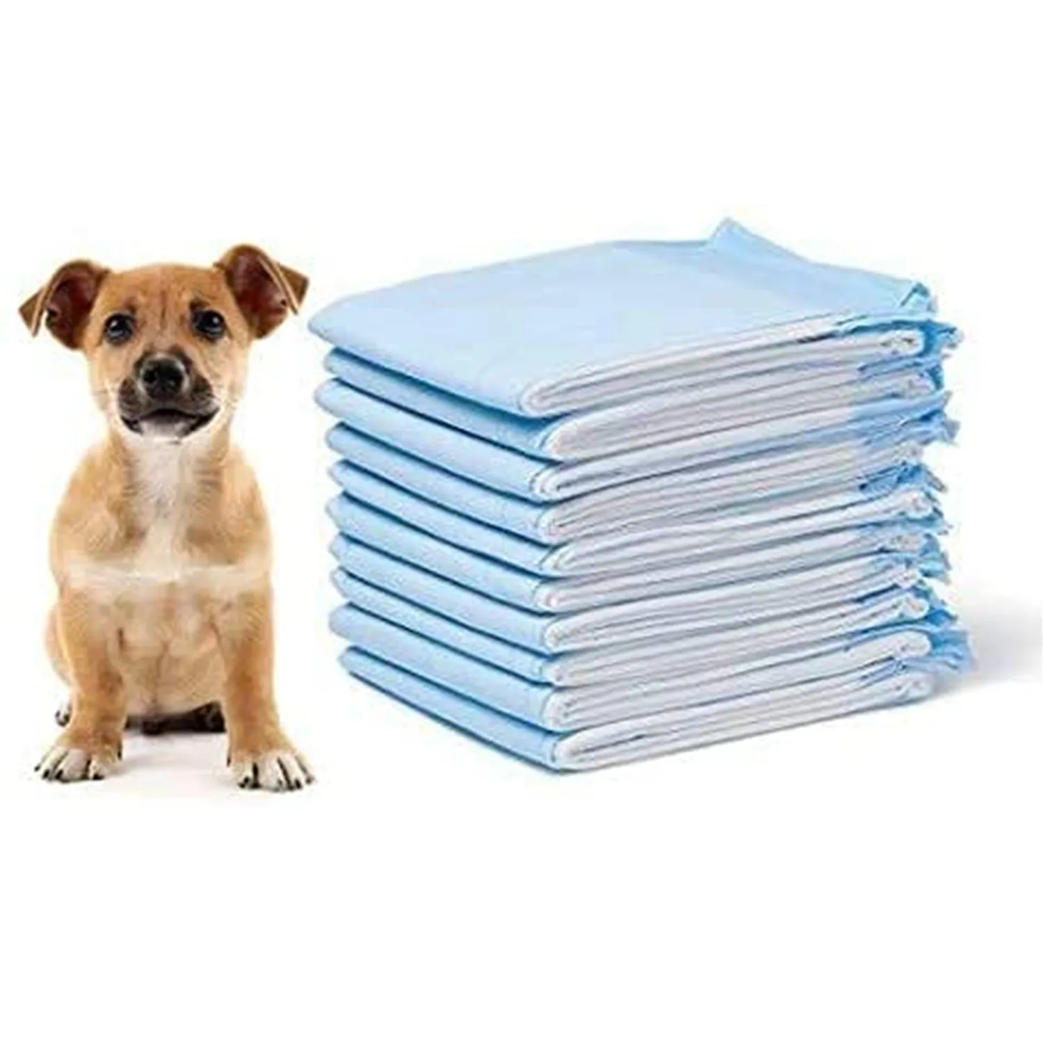 Wave Best ULTRA 23" x 36" Pet Training Potty Pads | Puppy Training Pee Pads - Ultra Heavy Absorbency Disposable Underpads, Quilted Fluff and Superabsorbing Polymers, Made in The USA