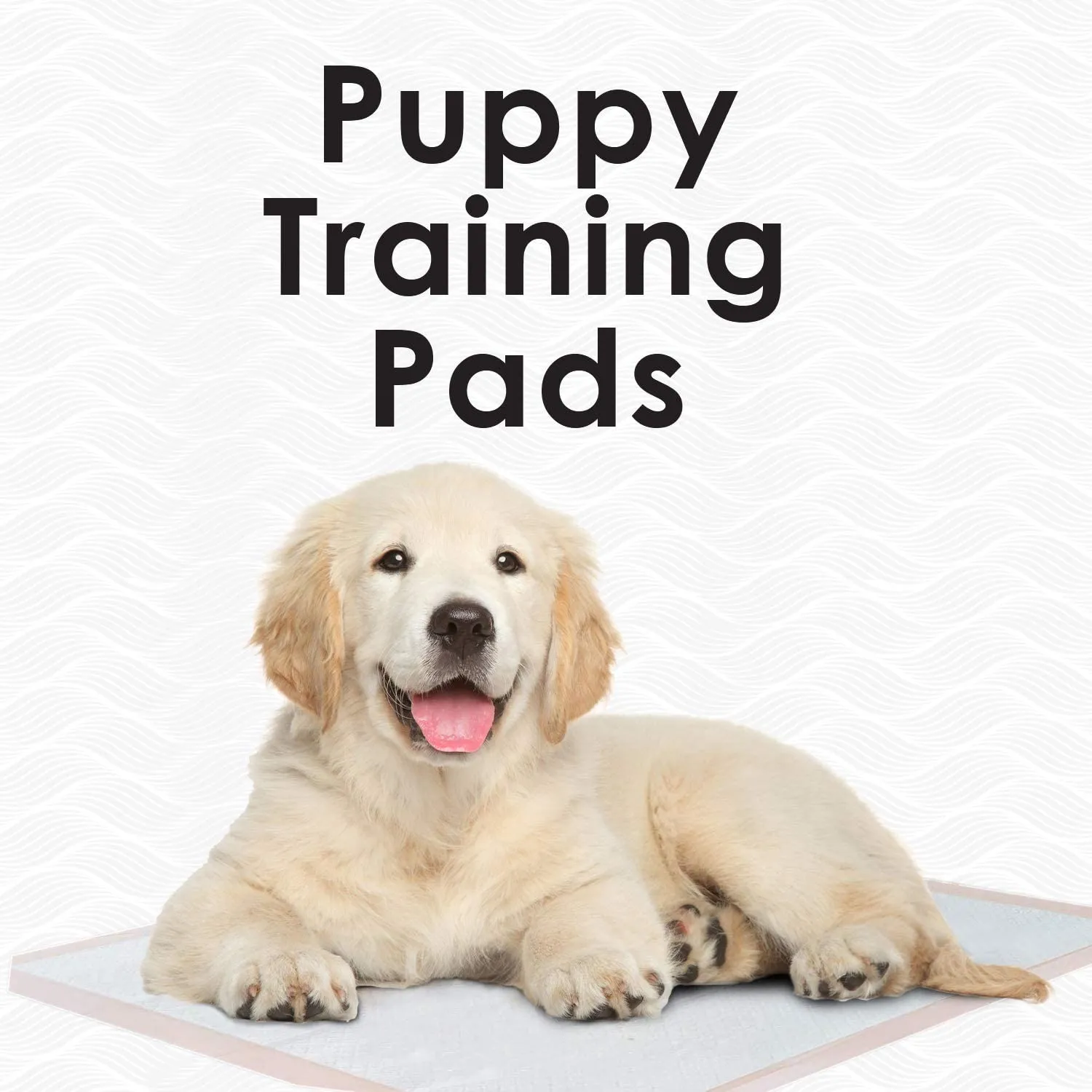 Wave LARGE Dog Potty Pads | Puppy Training Pet Pads - 30x36 SUPER Absorbency Dog Puppy Training Wee Wee Pee Pads Piddle, Pet Training Pads, 75 grams
